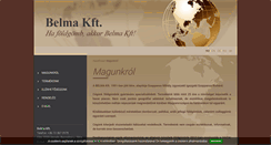 Desktop Screenshot of belma.hu